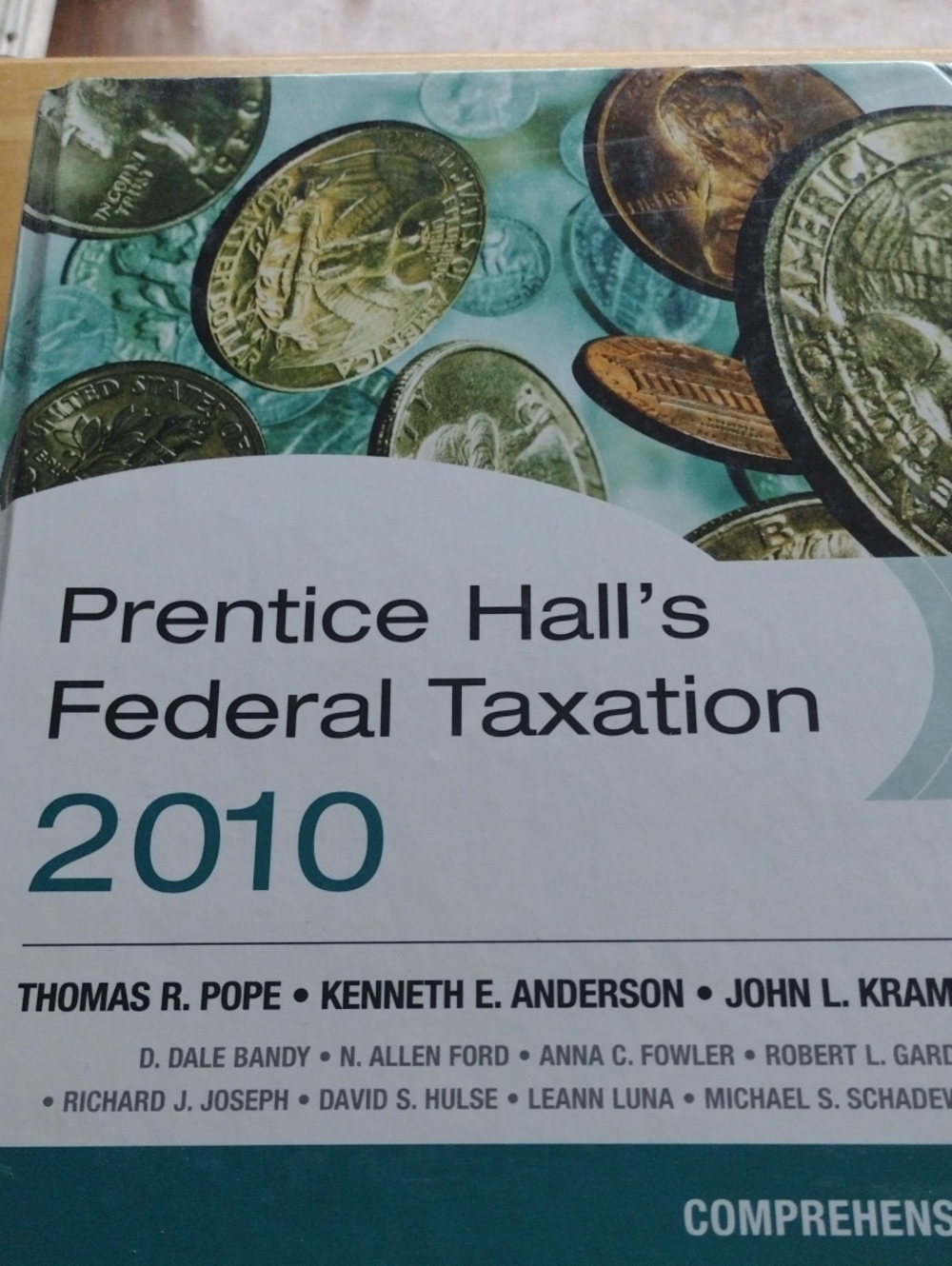 Federal Taxation 2010 Textbook - Teal/White
